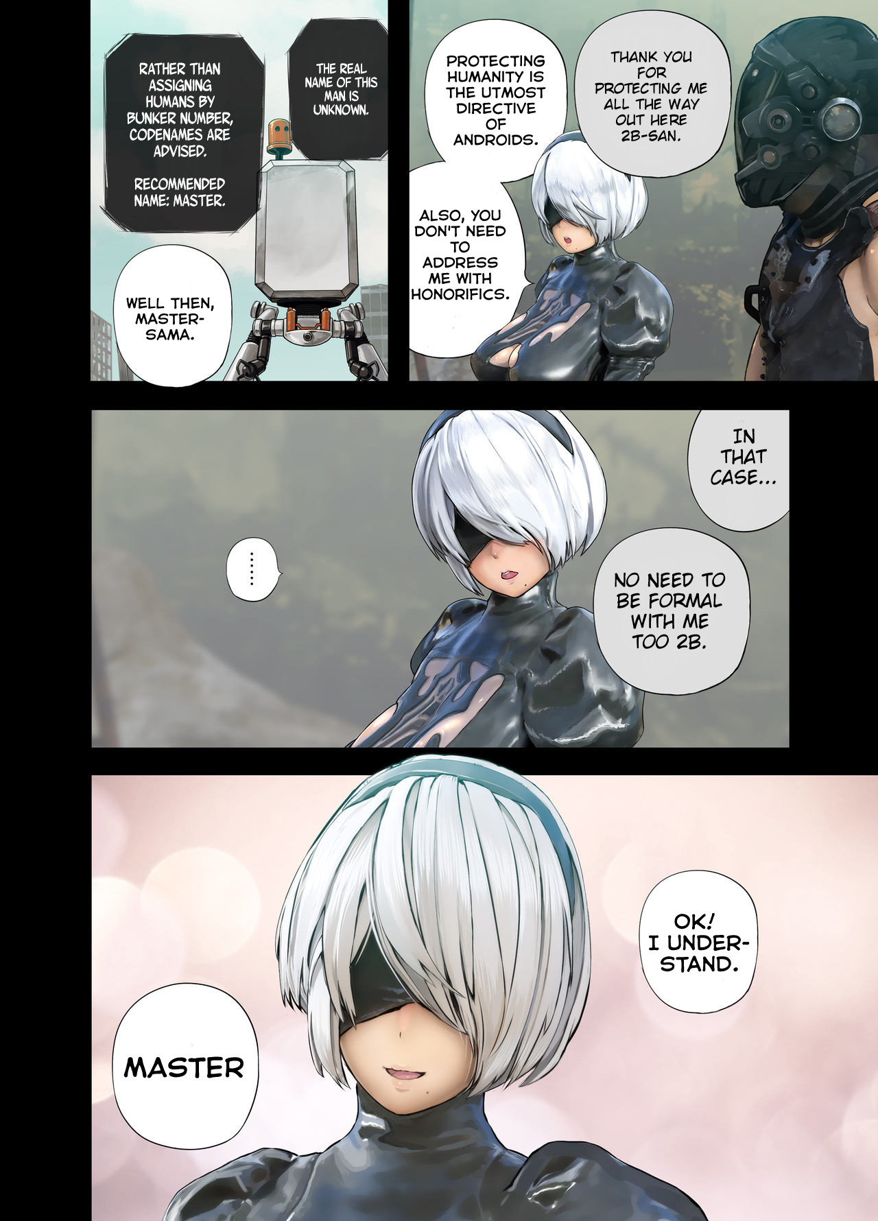 Hentai Manga Comic-2B Doujin-Read-6